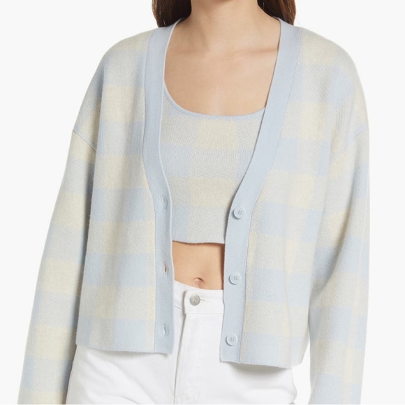 Reformation Cashmere Tank & Cardigan Set - Picture 3 of 3